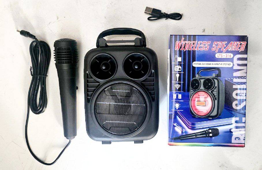 اسپیکر دو میکروفون